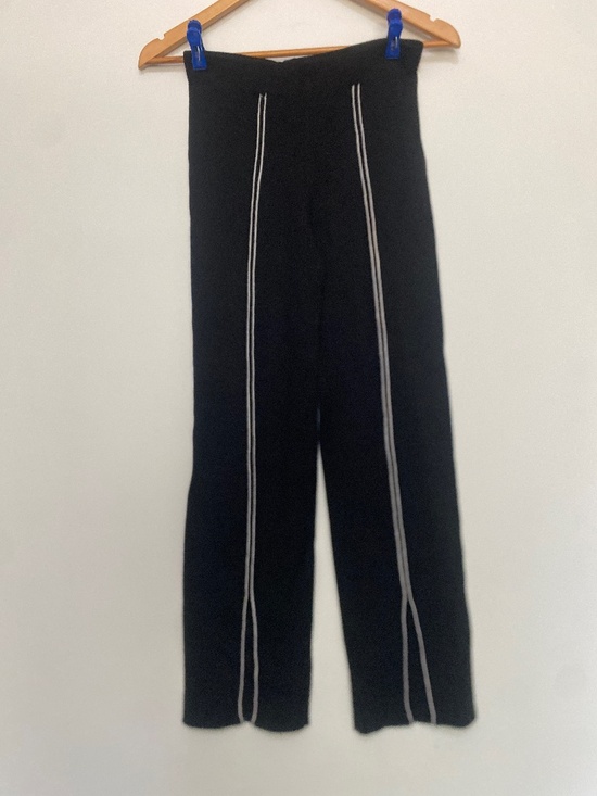 Zara Pants - Zara S Front-Line Knit Slit Pants.